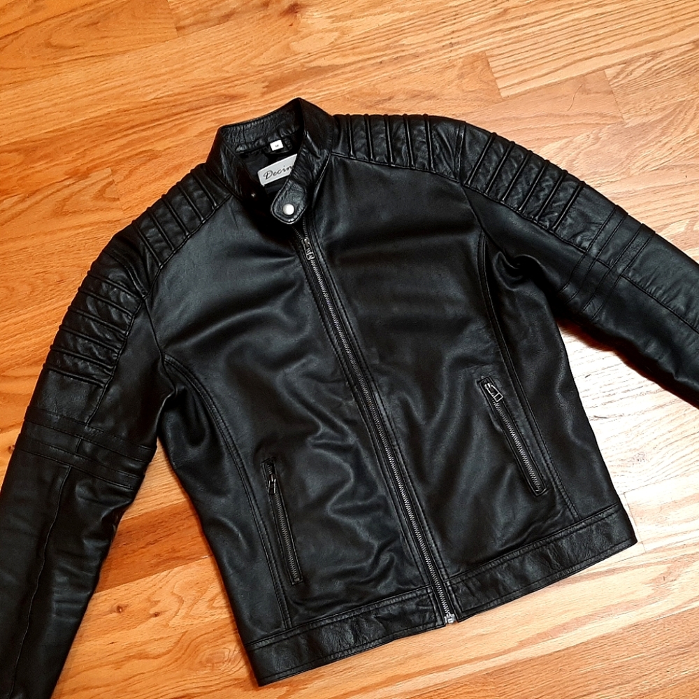 Leather Lambskin Black Jacket